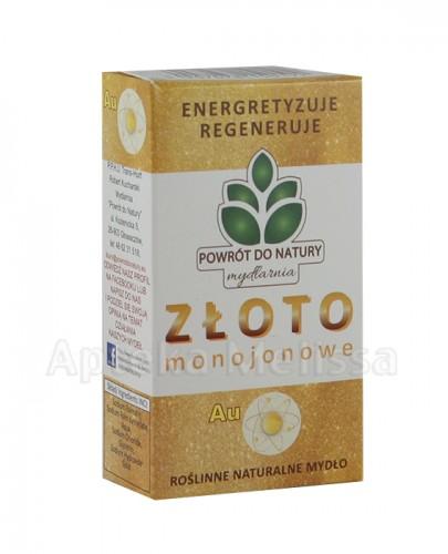 MYDLARNIA Naturalne mydło złoto monojonowe - 100 g - Apteka internetowa Melissa