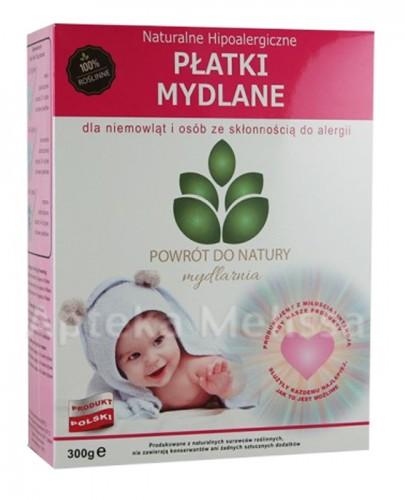 MYDLARNIA Naturalne hipoalergiczne płatki mydlane dla niemowląt i osób ze skłonnością do alergii - 300 g - Apteka internetowa Melissa