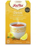  Yogi Tea Organic Feel Pure With Lemon Herbata ziołowa Detox z cytryną, 17 saszetek