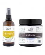 Your Natural Side Woda kwiatowa Champaka - 100 ml + Your Natural Side Glinka niebieska - 75 g