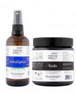 Your Natural Side Woda kwiatowa Eukaliptus - 100 ml + Your Natural Side Glinka biała - 75 g