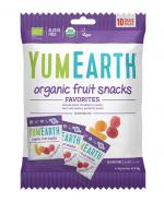  YumEarth Organic Żelki bez żelatyny EKO Fruit Snacks, 10 x 19,8g, cena, opinie, stosowanie