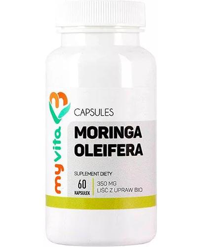  MyVita Moringa Oleifera 350 mg, 60 kaps., cena, wskazania, właściwości - Apteka internetowa Melissa  