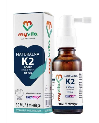MYVITA Naturalna witamina K2 Forte 100 mcg - 30 ml