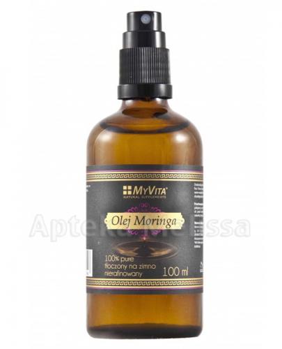 MYVITA Olej moringa nierafinowany - 100 ml - Apteka internetowa Melissa