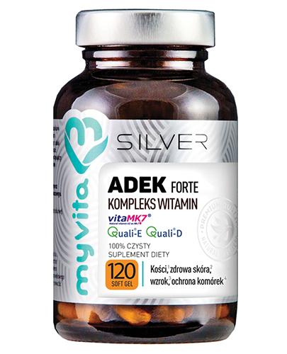  MyVita Silver ADEK forte kompleks witamin - 120 kaps. - cena, opinie, wskazania - Apteka internetowa Melissa  