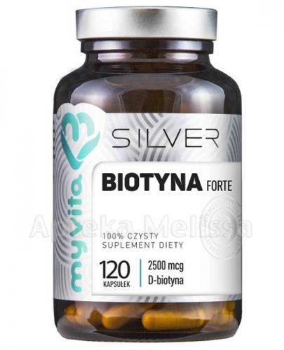 MYVITA SILVER Biotyna FORTE - 120 kaps.
