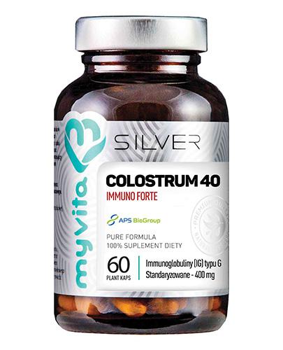  MyVita Silver Colostrum 40 Immuno Forte, 60 kaps., cena, opinie, składniki - Apteka internetowa Melissa  