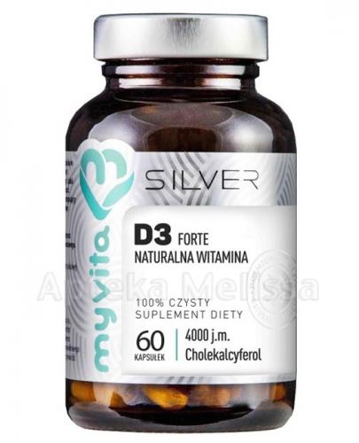 Myvita Silver Naturalna Witamina D3 4000 Jm 60 Kaps