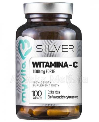  MYVITA SILVER Witamina C 1000 mg FORTE - 100 kaps. - Apteka internetowa Melissa  