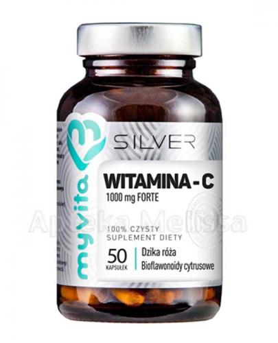  MYVITA SILVER Witamina C 1000 mg FORTE - 50 kaps. - Apteka internetowa Melissa  