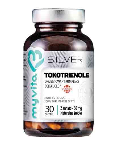  MYVITA Tokotrienole - 30 kaps. - silne działanie antyoksydacyjne i odpowiedni poziom cholesterolu - cena, dawkowanie - Apteka internetowa Melissa  