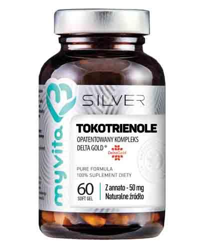  MYVITA Tokotrienole - 60 kaps. - silne działanie antyoksydacyjne i odpowiedni pooziom cholesterolu - cena, dawkowanie - Apteka internetowa Melissa  