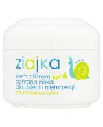 ZIAJKA Krem z filtrem SPF 6 dla dzieci i niemowląt ochronny - 50 ml