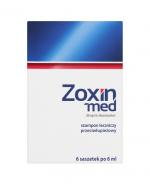 ZOXIN-MED Przeciwłupieżowy szampon leczniczy - 6 sasz. - cena, opinie, wskazania