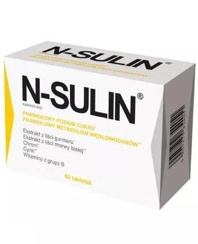  N-Sulin, 60 tabletek - Apteka internetowa Melissa  