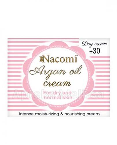 NACOMI Krem arganowy 30+ na dzień z witaminą E - 50 ml