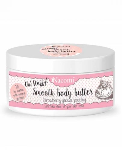 NACOMI Lekkie masło do ciała truskawkowy pudding z guavą - 100 g - Apteka internetowa Melissa