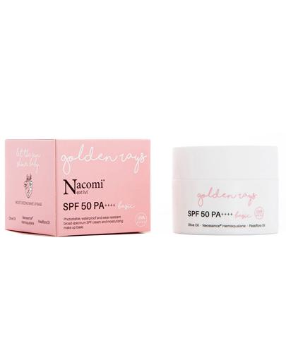 Nacomi Next Level Basic Krem do twarzy SPF 50 PA++++ - 50 ml - cena, opinie, stosowanie - Apteka internetowa Melissa