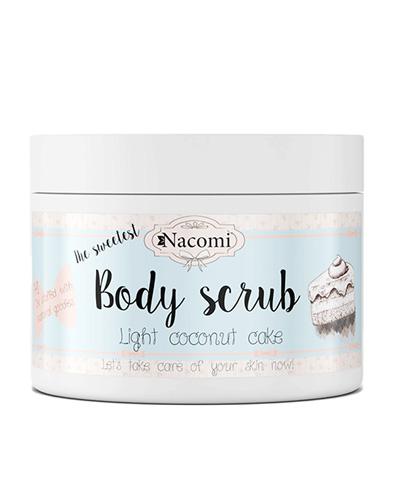 NACOMI Peeling do ciała lekki kokosowy tort - 200 g - Apteka internetowa Melissa