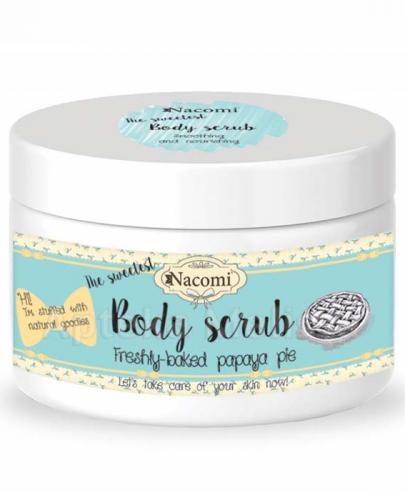 NACOMI Peeling do ciała świeże ciasto z papają - 200 g - Apteka internetowa Melissa