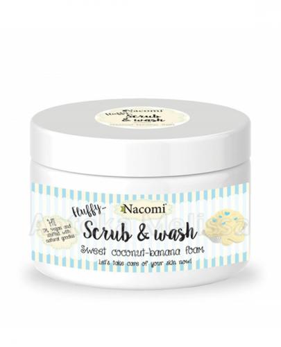 NACOMI Pianka peelingująco-myjąca kokosowo-bananowa - 180 ml - Apteka internetowa Melissa