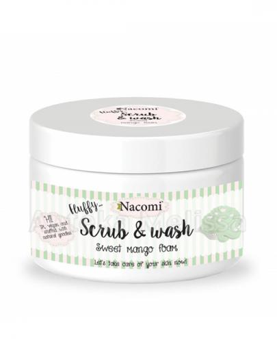 NACOMI Pianka peelingująco-myjąca mango - 180 ml