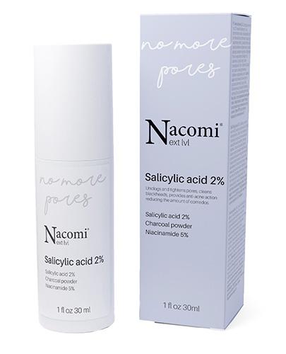 Nacomi Next level Złuszczające serum na noc Kwas salicylowy 2% - 30 ml - cena, opinie, wskazania - Apteka internetowa Melissa