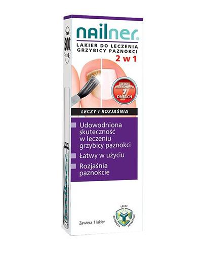 NAILNER Lakier przeciw grzybicy paznokci, 5 ml - Apteka internetowa Melissa  