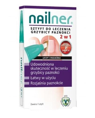 
                                                                          NAILNER SZTYFT Preparat na grzybicę paznokci - 4 ml - Drogeria Melissa                                              