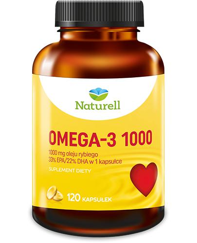 Naturell Omega-3 1000, kapsułki, 120 sztuk
