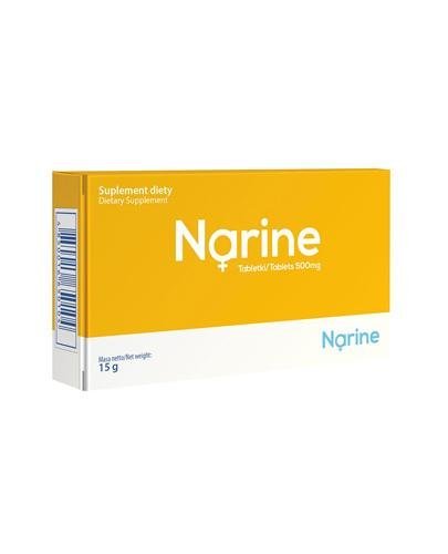 NARINE 500 mg - 30 tabl. Prawidłowa mikroflora jelitowa u dzieci i dorosłych. - Apteka internetowa Melissa