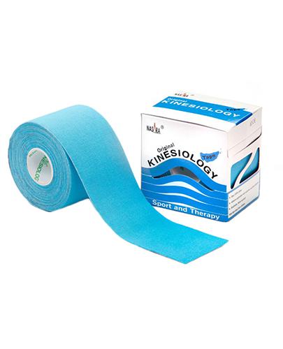  Nasara Kinesiology Tape, 5 cm x 5 m, niebieski, 1 szt., cena, właściwości, opinie - Apteka internetowa Melissa  