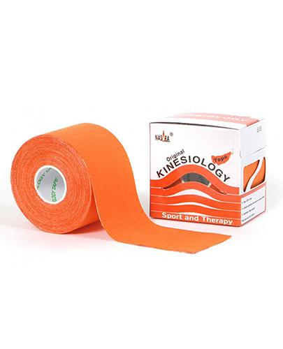  Nasara Kinesiology Tape, 5 cm x 5 m, pomarańczowy, 1 szt., cena, wskazania, opinie - Apteka internetowa Melissa  