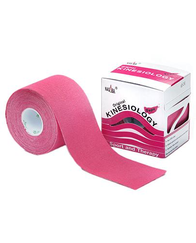 Nasara Kinesiology Tape, 5 cm x 5 m, różowy, 1 szt., cena, opinie, wskazania - Apteka internetowa Melissa  