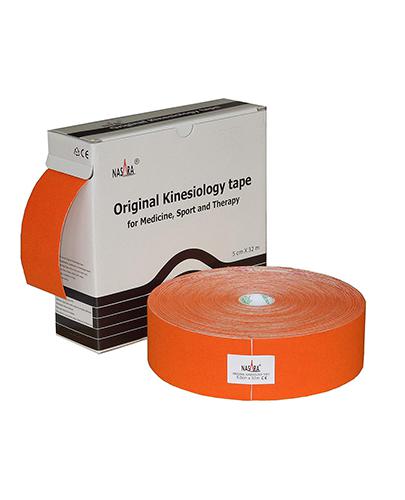  Nasara Kinesiology Tape XXL, 5 cm x 32 m, pomarańczowy, 1 szt., cena, opinie, właściwości - Apteka internetowa Melissa  