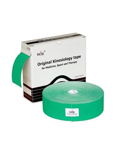  Nasara Kinesiology Tape XXL, 5 cm x 32 m,  zielony, 1 szt., cena, opinie, wskazania - Apteka internetowa Melissa  