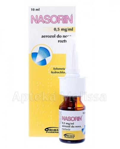 NASORIN Aerozol do nosa - 10 ml - Apteka internetowa Melissa