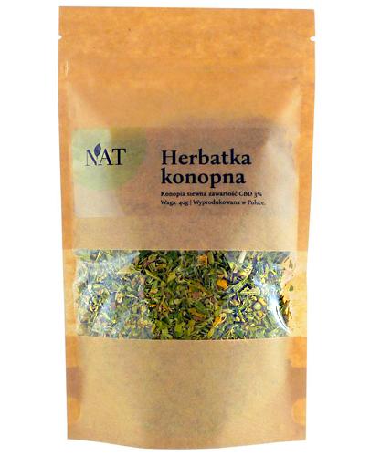  NAT Herbatka konopna CBD 3% - 40 g - cena, opinie, właściwości - Apteka internetowa Melissa  