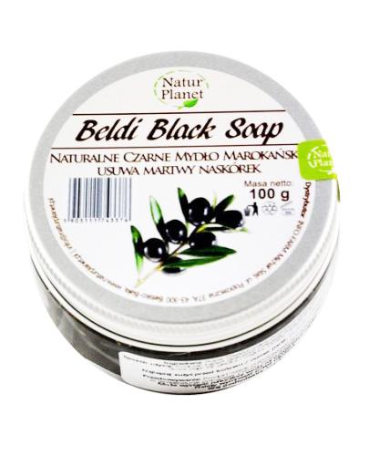  NATUR PLANET Naturalne czarne mydło marokańskie - 100 g - oczyszczanie skóry - cena, właściwości, opinie  - Apteka internetowa Melissa  