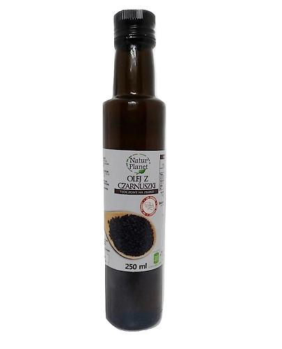 NATUR PLANET Olej z czarnuszki - 250 ml - alergia, problemy skórne - cena, właściwości, opinie - Apteka internetowa Melissa