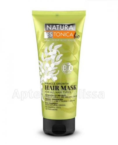  NATURA ESTONICA BIO Maska do wszystkich typów włosów pobudzenie wzrostu - 200 ml - Apteka internetowa Melissa  