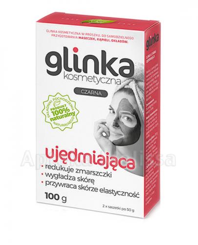 NATURAL HOME SPA Ujędrniająca czarna glinka kosmetyczna - 100 g - Apteka internetowa Melissa