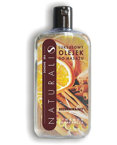  Naturalis Luksusowy olejek do masażu Rozgrzewający cynamon i pomarańcza - 250 ml - cena, opinie, stosowanie - Apteka internetowa Melissa  