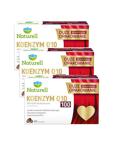 Naturell Koenzym Q10 100 mg, 3 x 60 kaps. , cena, opinie, skład