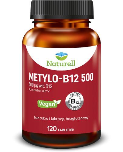  Naturell Metylo-B12 500, 120 tabletek - Apteka internetowa Melissa  