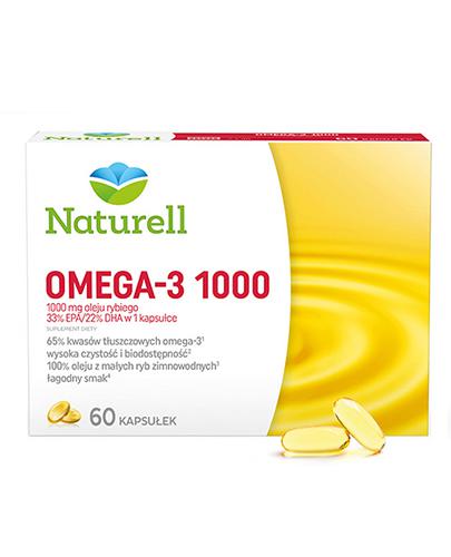 Naturell Omega-3 1000, kapsułki, 60 sztuk
