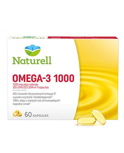  NATURELL Omega-3 1000, 60 kapsułek - Apteka internetowa Melissa  