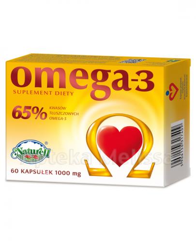  NATURELL Omega-3 65% - 60 kaps. - Apteka internetowa Melissa  