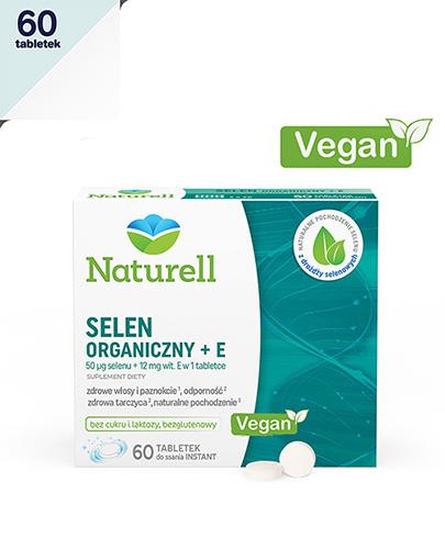 NATURELL Selen organiczny + E - 60 tabl. - Apteka internetowa Melissa